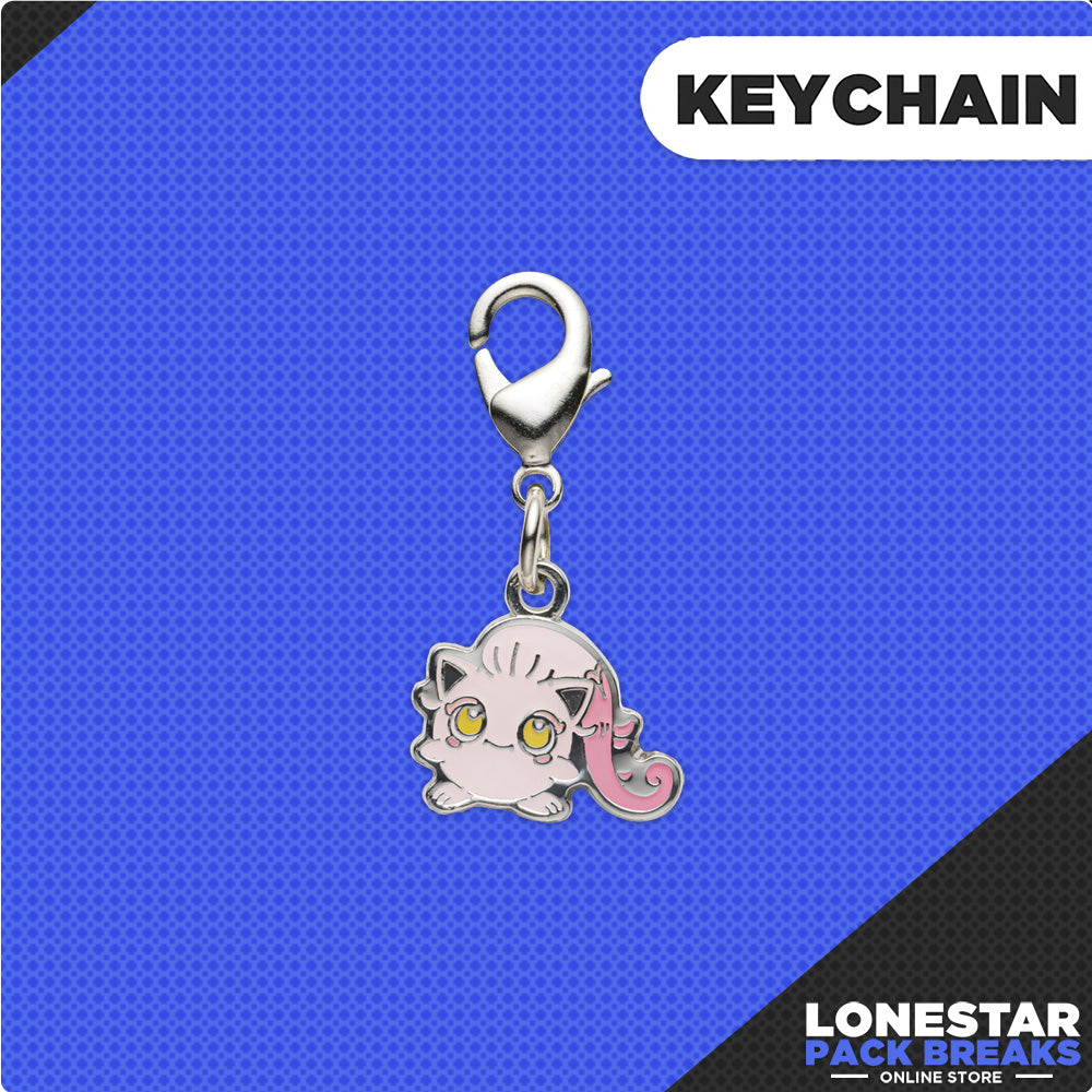 Pokemon Center Original Metal Charm Keychain Scream Tail