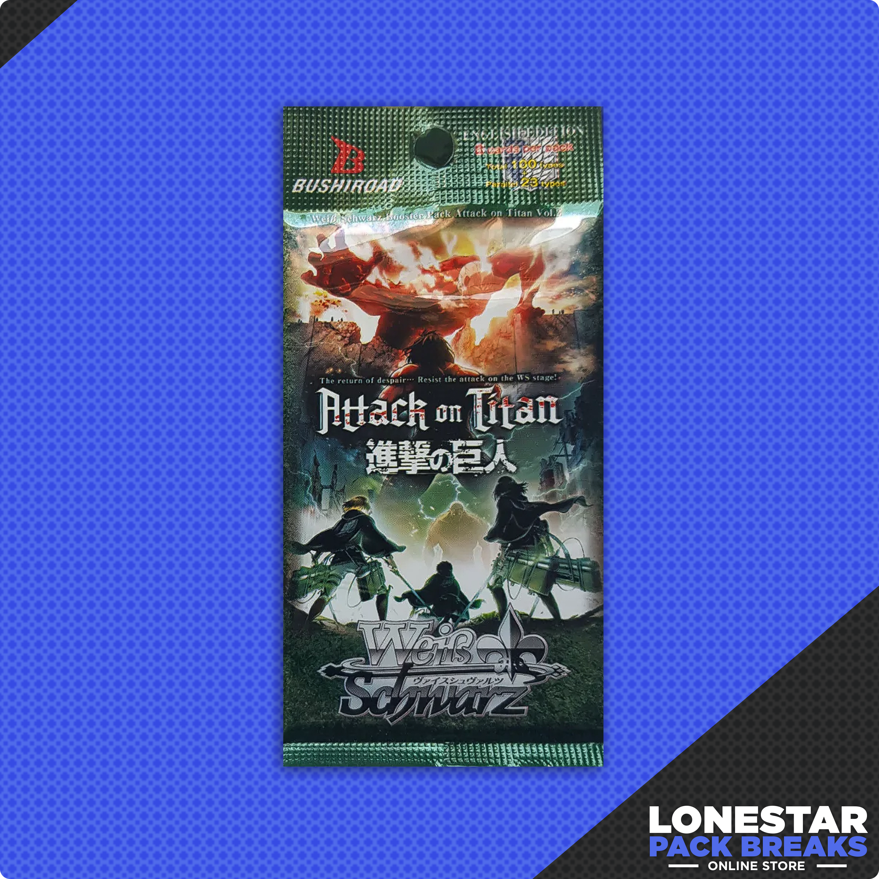 Attack On Titan Vol 2 Booster Pack-English