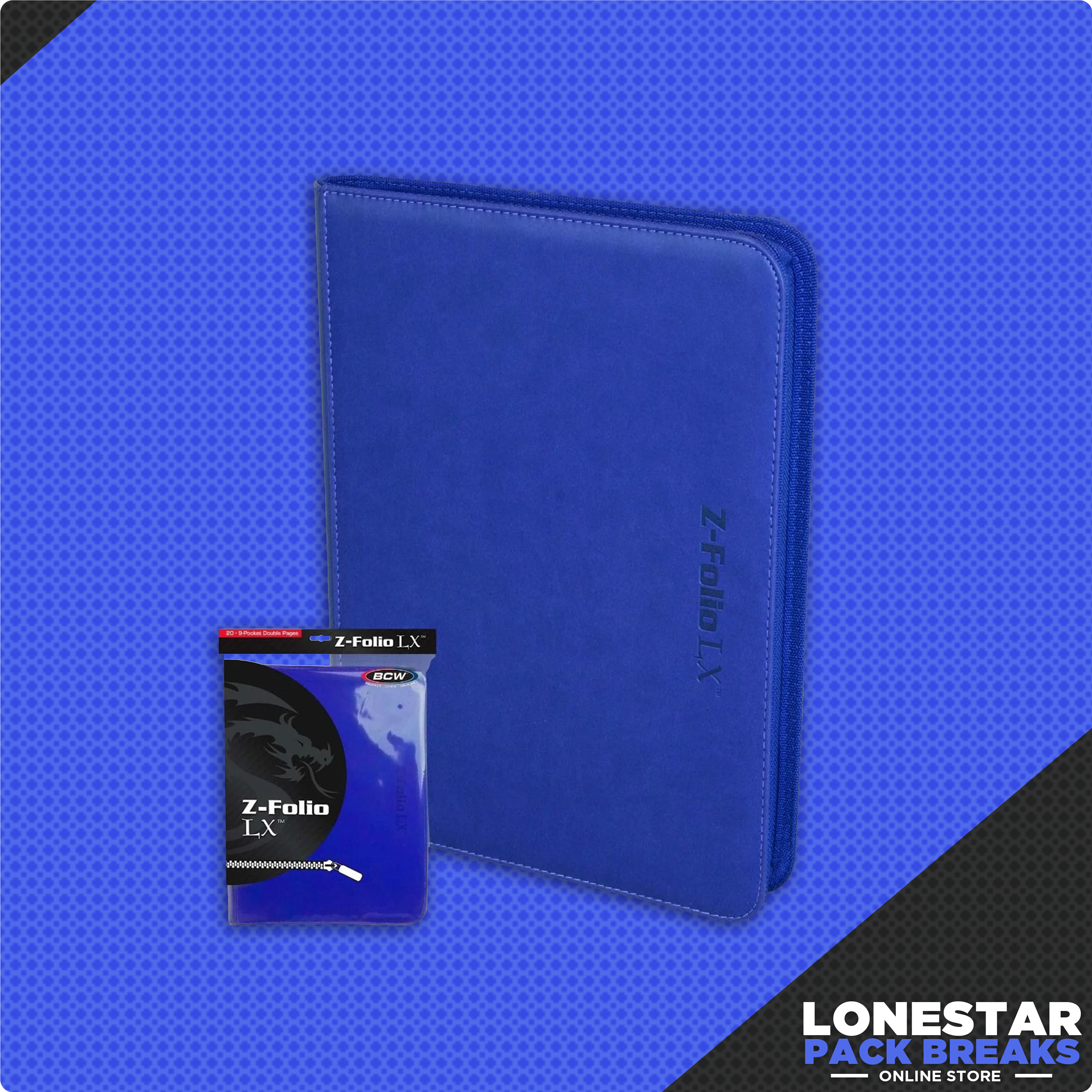 Z-Folio LX (BLUE) 9-Pocket