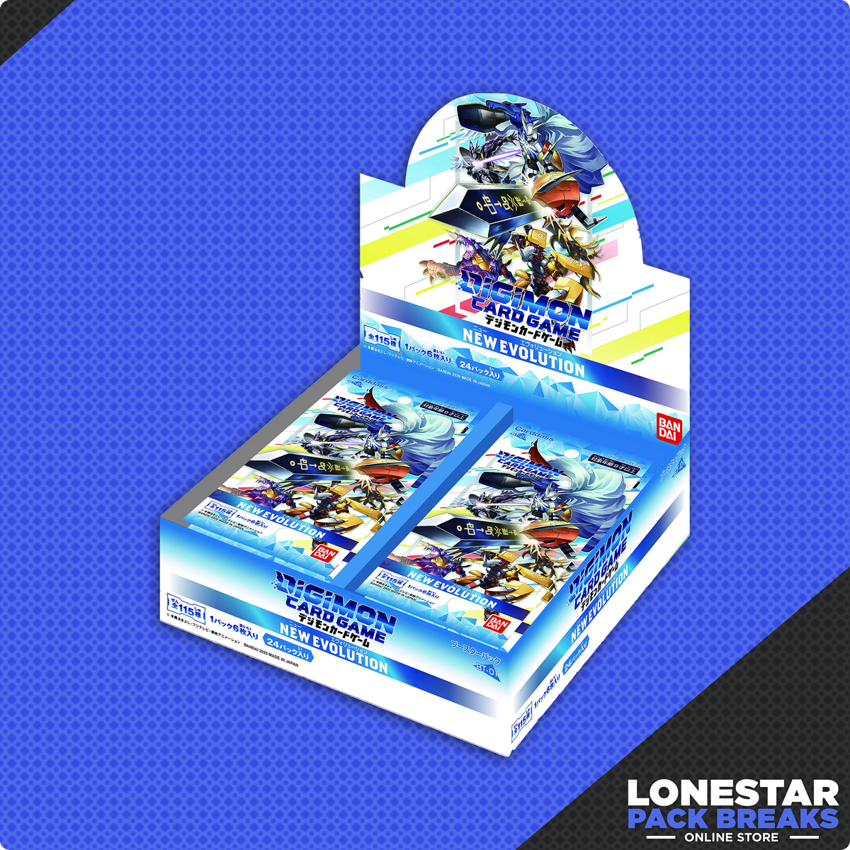 digimon card game bt-01 Booster New Evolution 24 Pack Box [BT-01] 玩具/游戏材料:紙板 new-releases-november-2021 With the advent of Custom Commander Deck ~