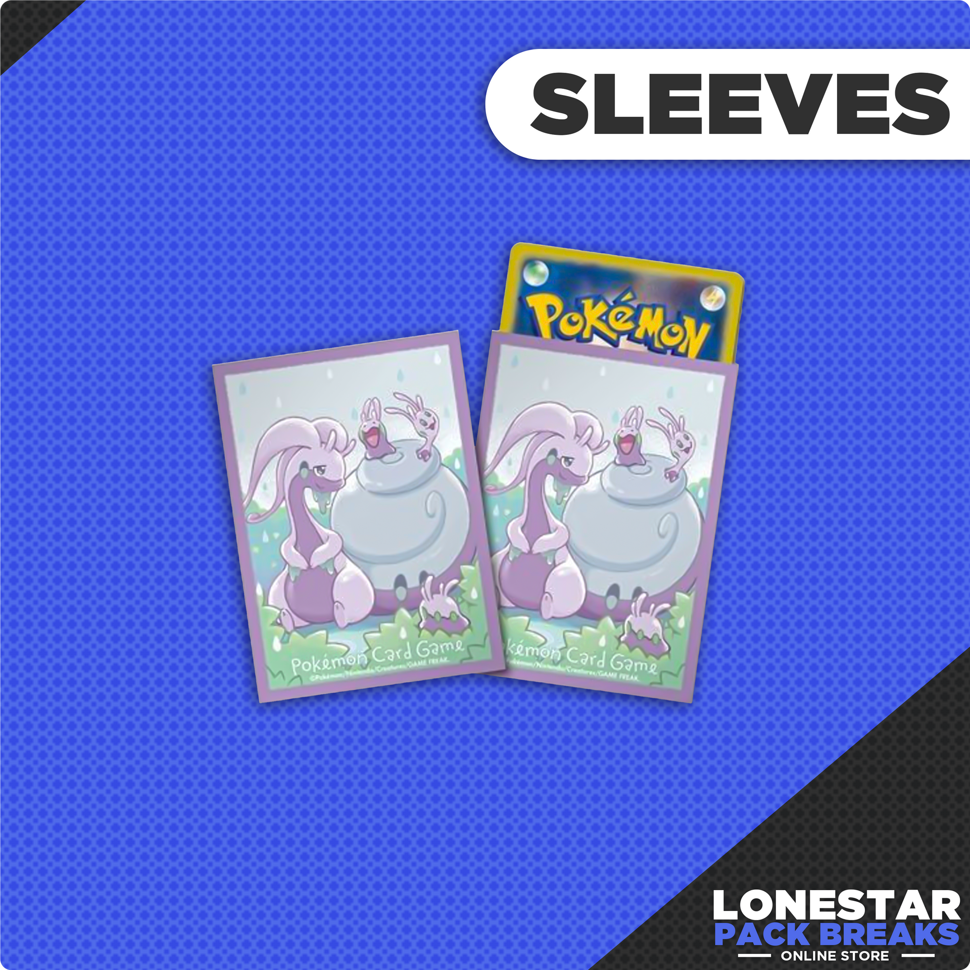 Hisuian Goodra Goomy Pokemon Center Japan Sleeves