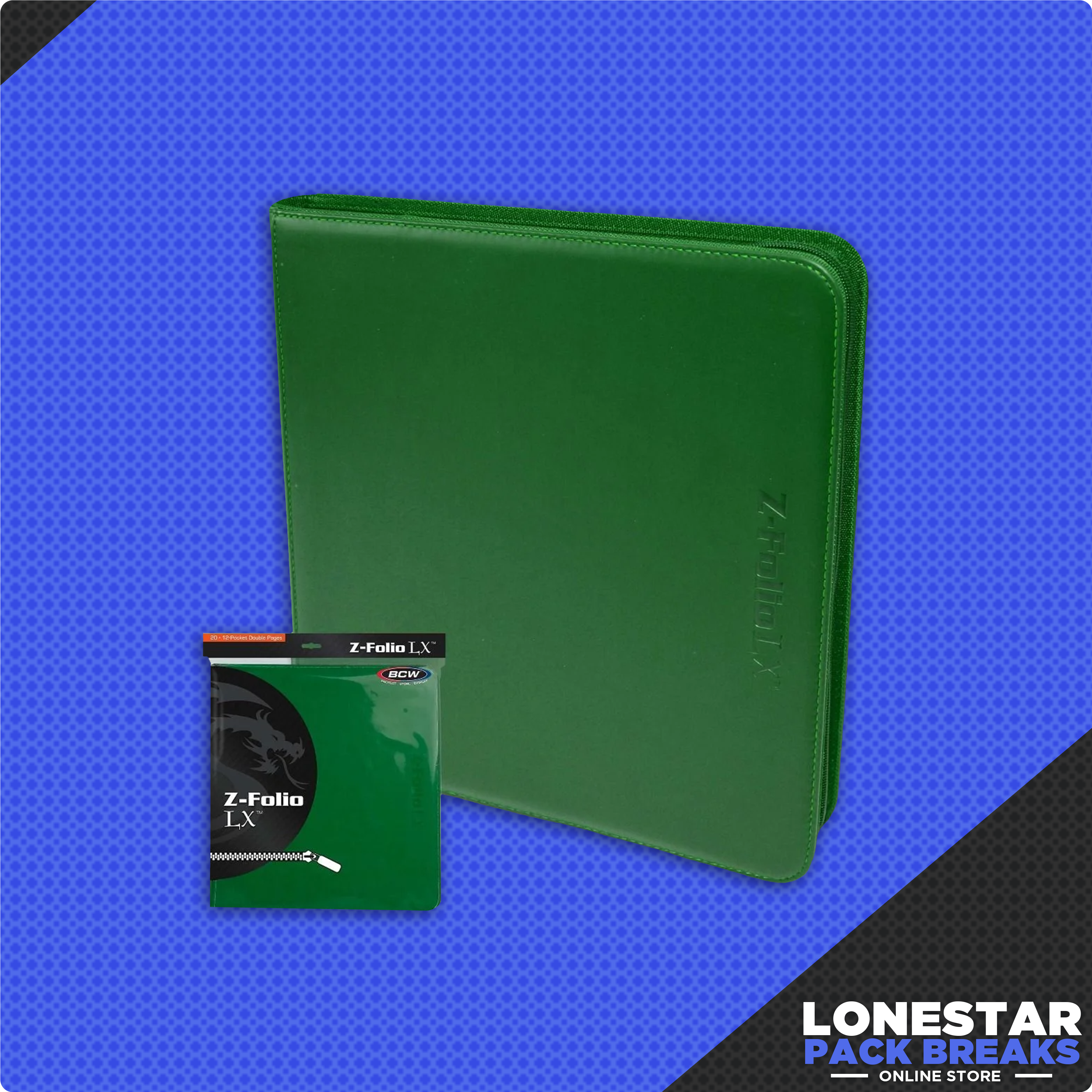 Z-Folio LX (Green) 12-Pocket