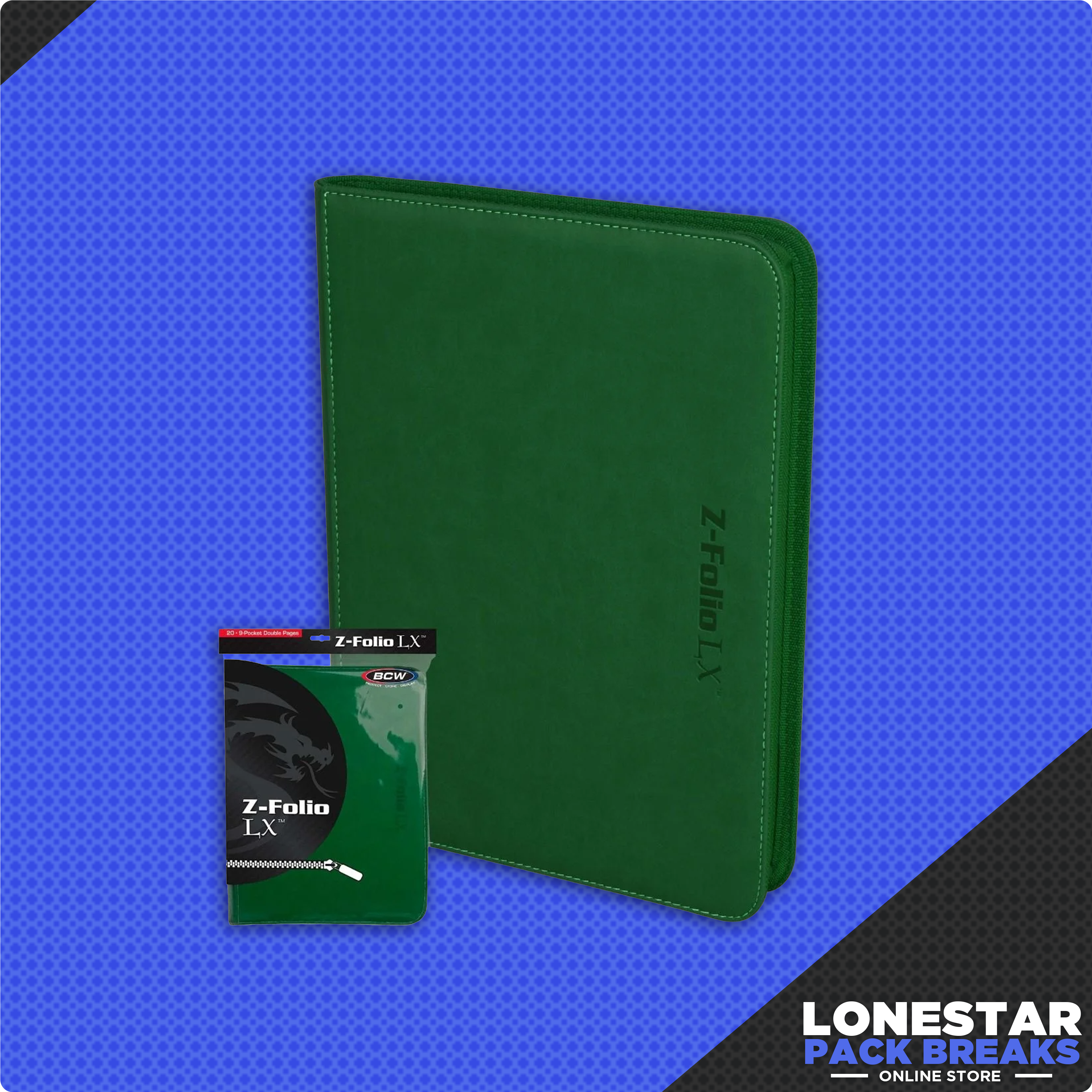 Z-Folio LX (GREEN) 9-Pocket