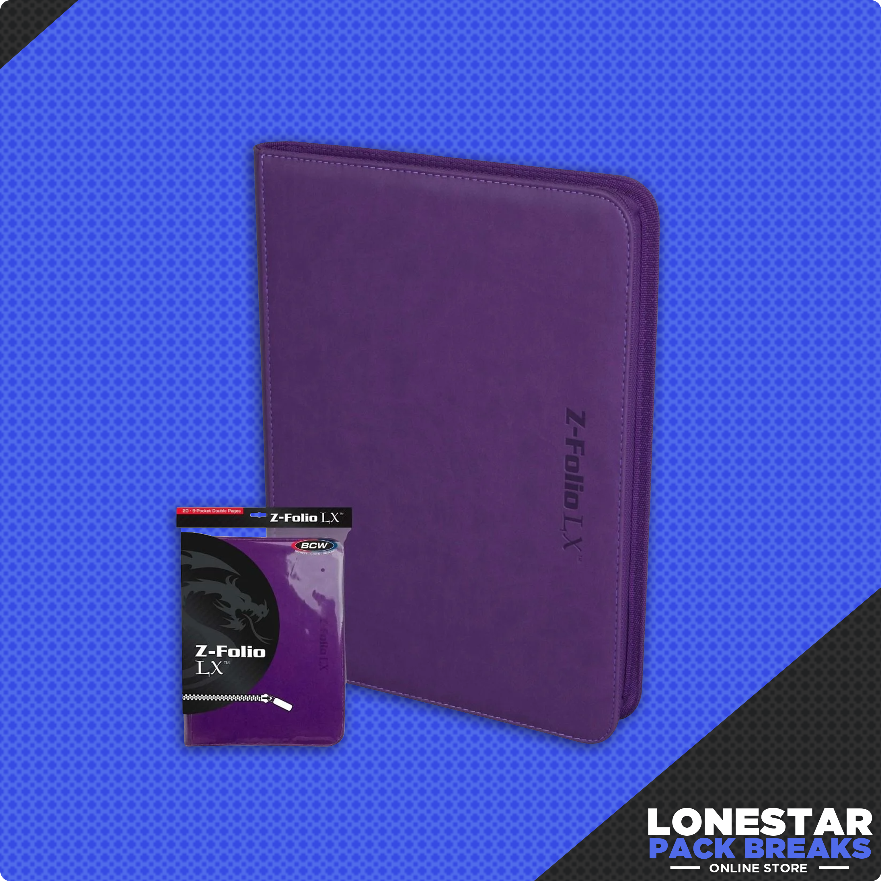 Z-Folio LX (PURPLE) 9-Pocket