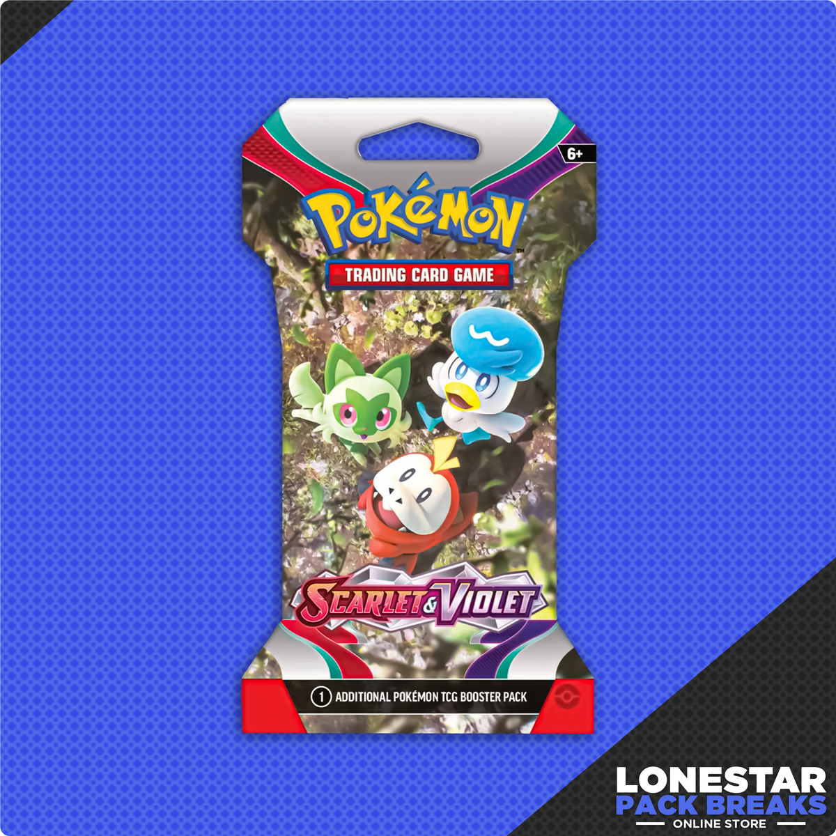Pokemon Scarlet and Violet Sleeved Booster Pack